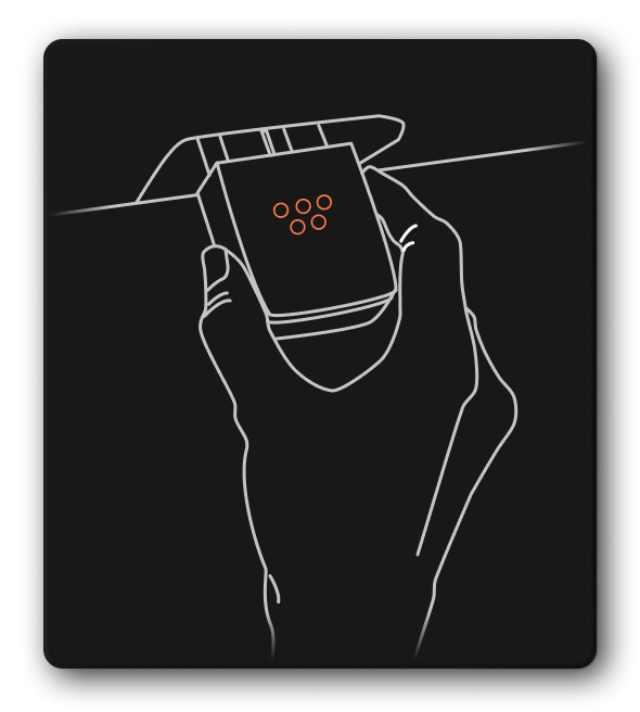 2. Włóż czytnik Mobd do portu OBD samochodu.